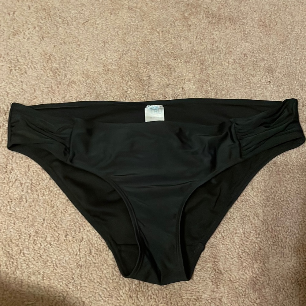 Time and Tru Black Bikini Bottoms